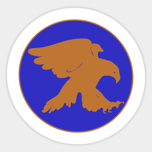 Bronze Eagle Sticker